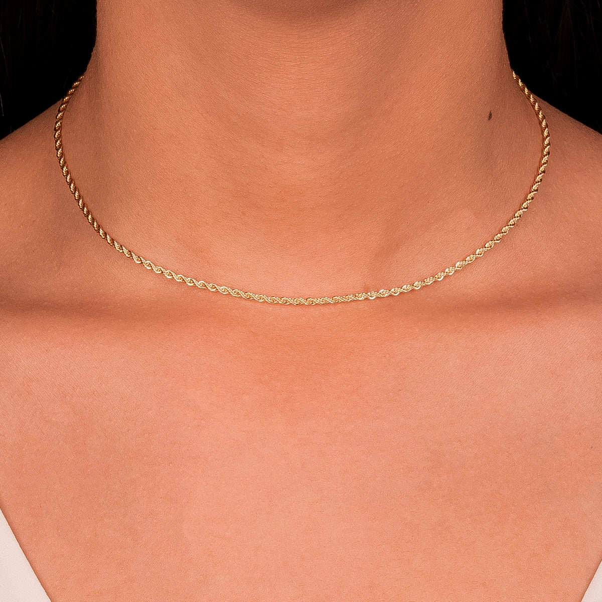 Choker Cordão baiano dourado