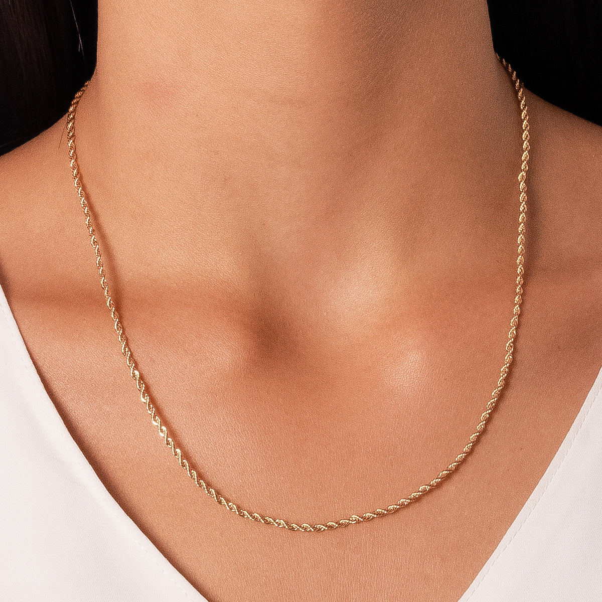Colar Cordão baiano dourado