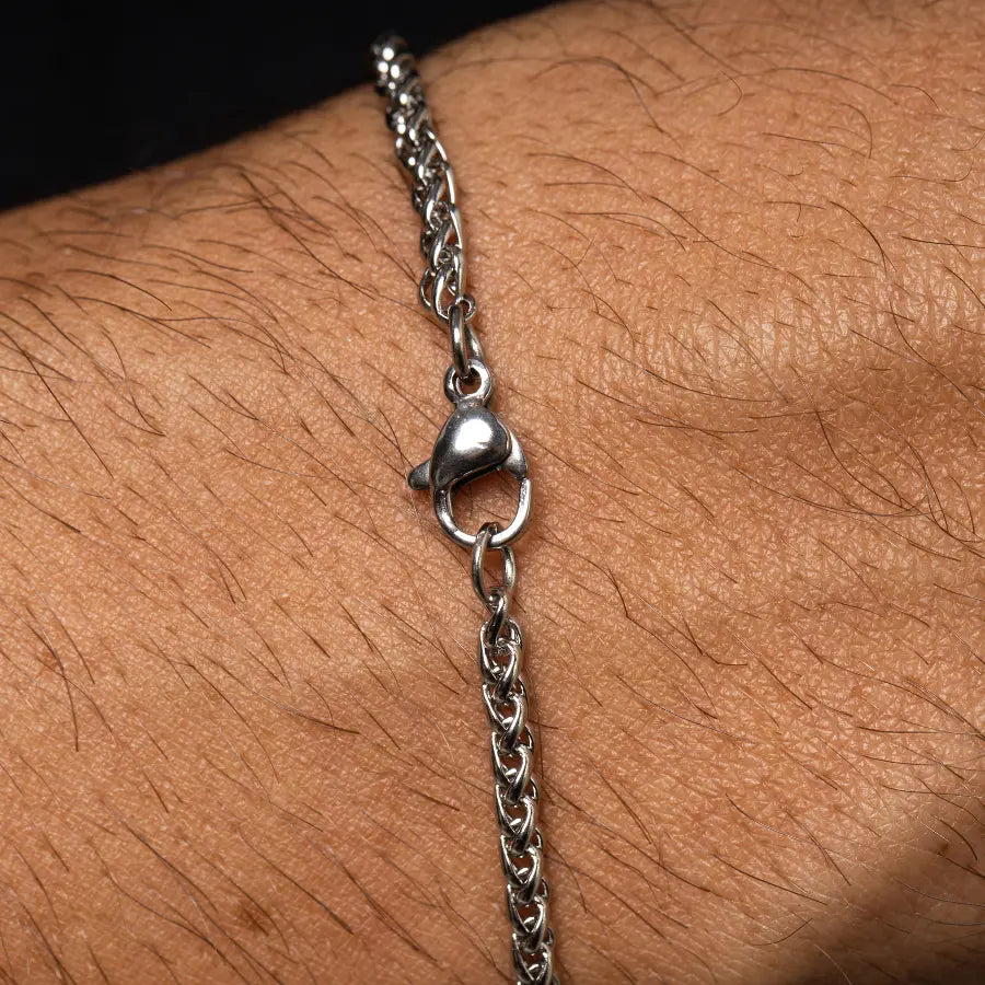 Pulseira malha masculina